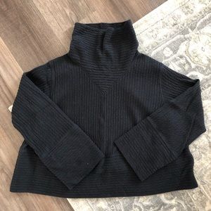 lululemon athletica Black Turtleneck Sweatshirt